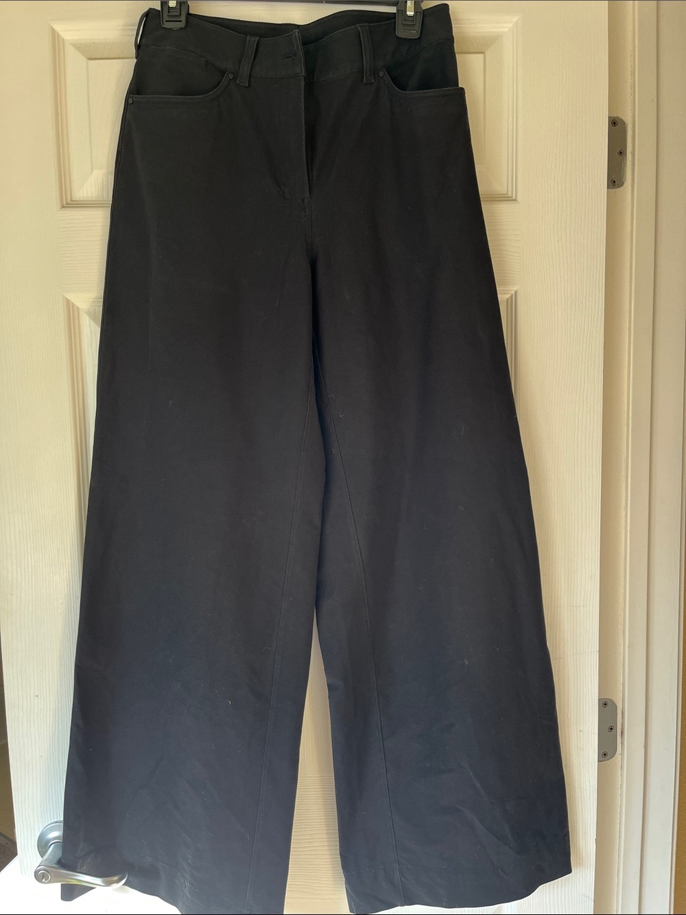 lululemon athletica Wide Leg Pants in Black
